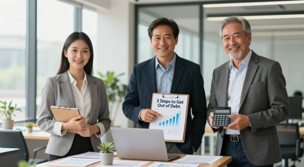 3 Passos para Sair das Dívidas