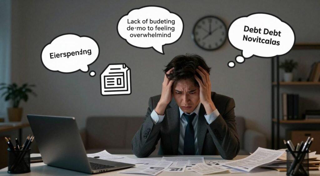 Erros comuns que impedem a saída das dívidas e afetam o orçamento pessoal Erros comuns que impedem a saída das dívidas e afetam o orçamento pessoal